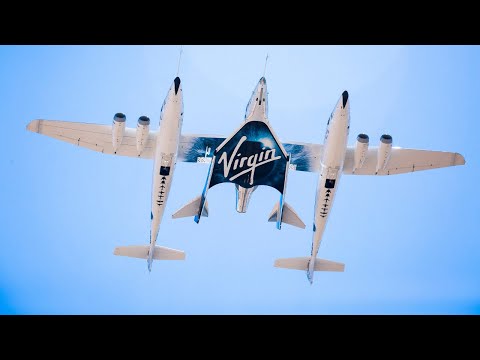 Virgin Galactic takes off on first fully crewed spaceflight | WELT LIVESTREAM