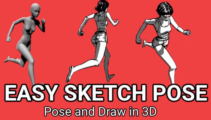 Easy Sketch Pose Free Download